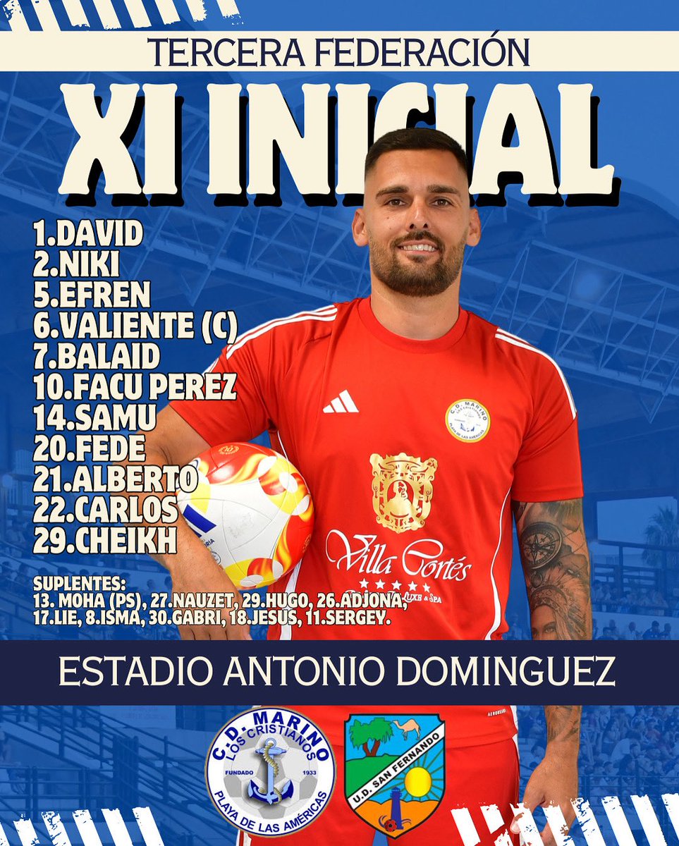XI Inicial 🤩💙

🆚 <a href="/udsanfer/">AVIA CAR San Fernando</a> .