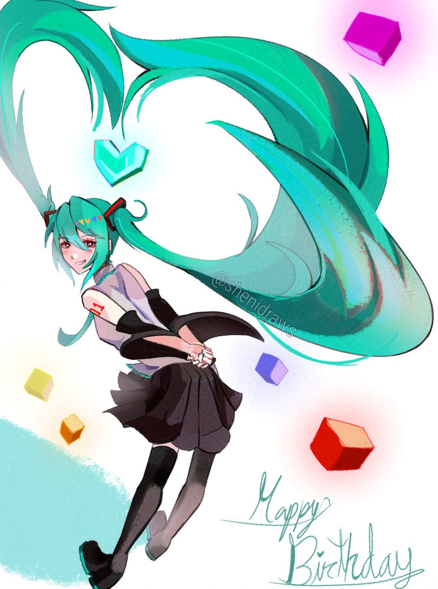 Happy late birthday Miku!
#HatsuneMiku
