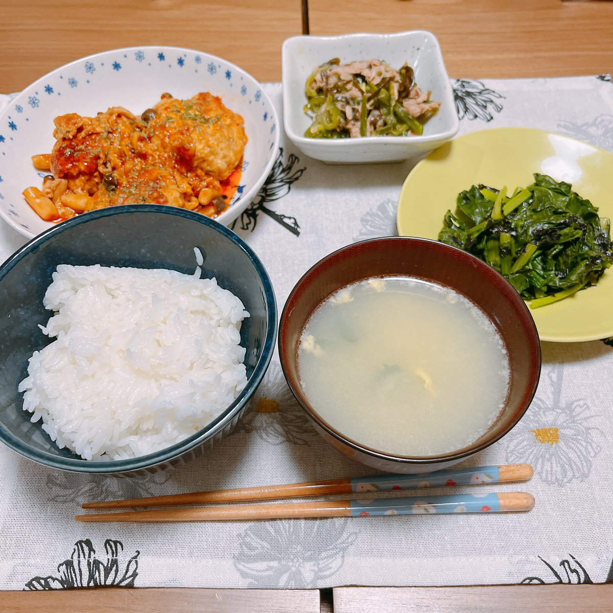 せっかく美味しくできたのに
写真撮るの下手(っ ̫ ; ˘)笑

煮込みハンバーグに見えないので
見た目よく作れるのも目標…✊🏻笑