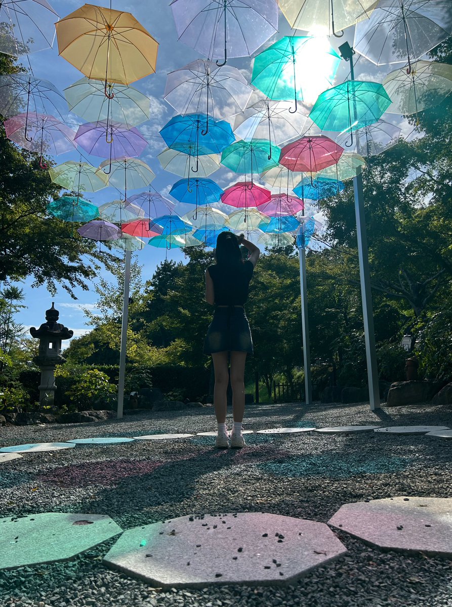 まだまだ夏満喫中☀️