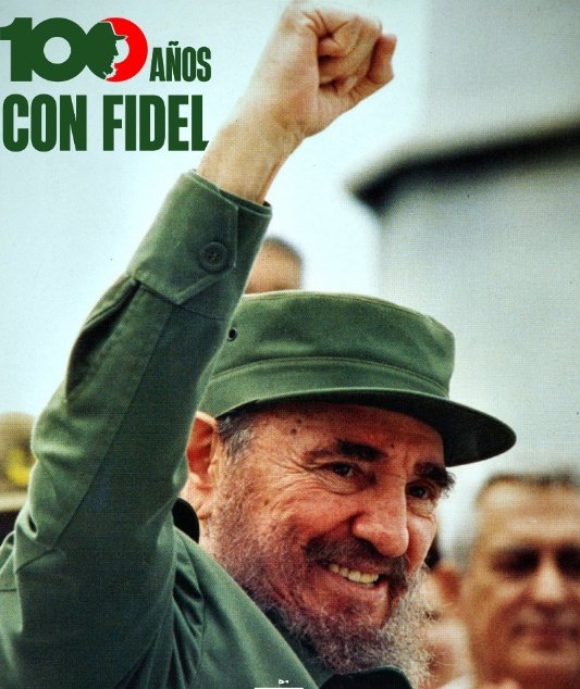 "¡Poseemos proyectiles morales de largo alcance que no se pueden desmantelar y no serán desmantelados jamás!. Esa es nuestra más poderosa arma estratégica (...)"
#FidelPorSiempre
#100AñosConFidel