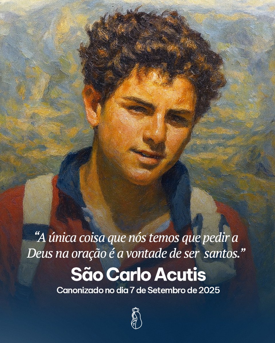 devocionarioapp's tweet photo. ✨ A santidade é o ideal de todo católico nesta terra, e hoje a Igreja se reveste de alegria: Carlo Acutis e Pier Giorgio Frassati foram solenemente inscritos no catálogo dos Santos!

São Carlo Acutis, que fez da Eucaristia o centro da vida, recorda-nos que o verdadeiro progresso é caminhar rumo ao Céu.

São Pier Giorgio, jovem leigo de caridade ardente, ensina-nos a olhar sempre para o alto: “Verso l’alto!” 🌹

Dois exemplos luminosos para nossos tempos confusos, dois faróis que apontam para Cristo. Que sua intercessão reacenda em nós o desejo de santidade e fidelidade à Santa Igreja. 🙏