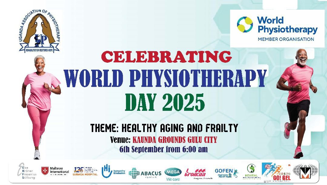 flonamirimu's tweet photo. Yesterday, @Ugphysiotherapy celebrated World Physiotherapy Day 2025 in Gulu City under the theme “Healthy Aging &amp; Frailty” 

Highlights included:
A mass awareness walk
Aérobic sessions
Health education talks in line with the theme
Free physiotherapy consultations

#WorldPTDay2025 https://t.co/yVTK7PxLJ8