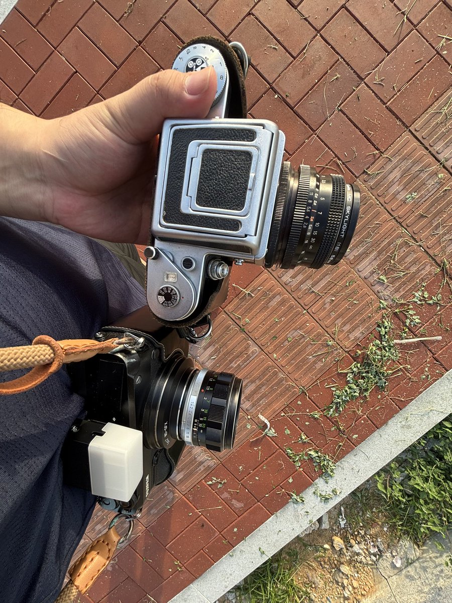 ame_sakana1314's tweet image. W 中判カメラを持って海に行こう！
#フジフィルム
#FUJIFILM
#Pentacon