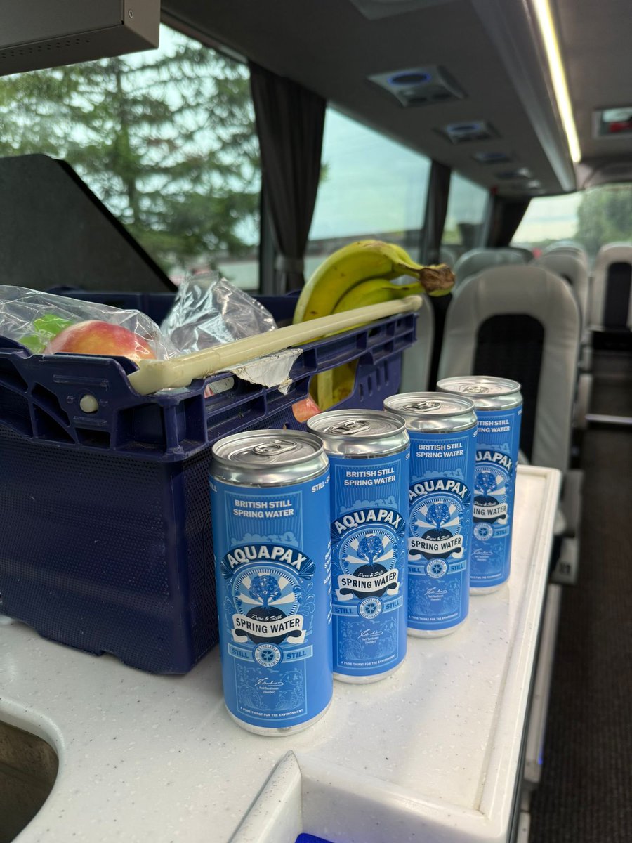 We’ve arrived at Petershill Park 🙌⚽️

A huge thank you to our Travel Sponsor – Montrose Port Authority! 

And of course, a shoutout to our Hydration Sponsor – <a href="/aquapax/">Aquapax</a> &amp; our Travel Food Sponsor Charlton Farm for keeping the squad fuelled up along the way. 💪💧
