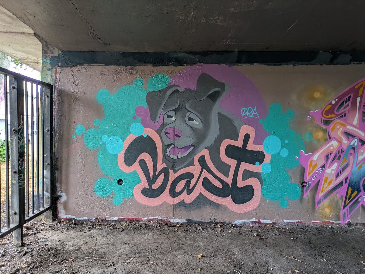 New piece by Bast on Anlaby Road.