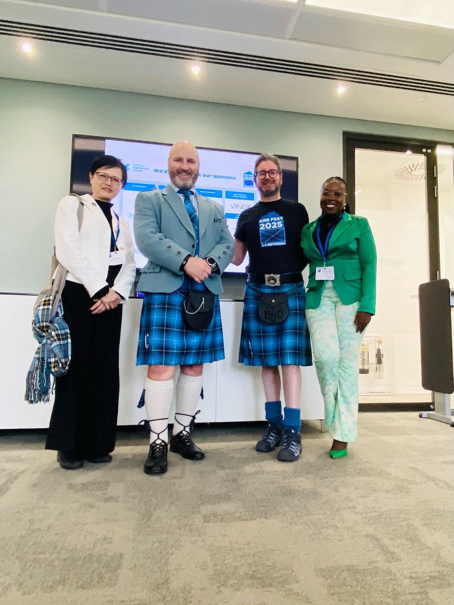 I was honoured to represent Nalule Energy &amp; Minerals Consultants (NEM Energy) at the esteemed Edinburgh International Arbitration Festival, hosted by the Scottish Arbitration Centre.

As a proud Committee Member of the Scottish Branch of the Chartered Institute of Arbitrators