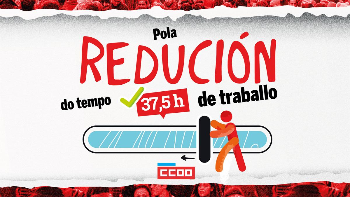 ccooindgalicia's tweet photo. 📢 A produtividade medrou, pero os dereitos non.
✊ É hora de reducir a xornada a 37,5 h: saúde, igualdade e futuro.
📍 O 10 de setembro mobilízate en A Coruña, Lugo, Ourense e Vigo ás 11:30 h.
#ReducciónXornada #37coma5h https://t.co/CCK7BLEULb