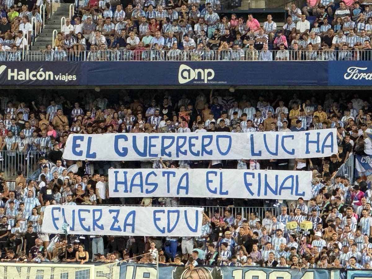 Mucha fuerza Edu, tu familia está contigo.