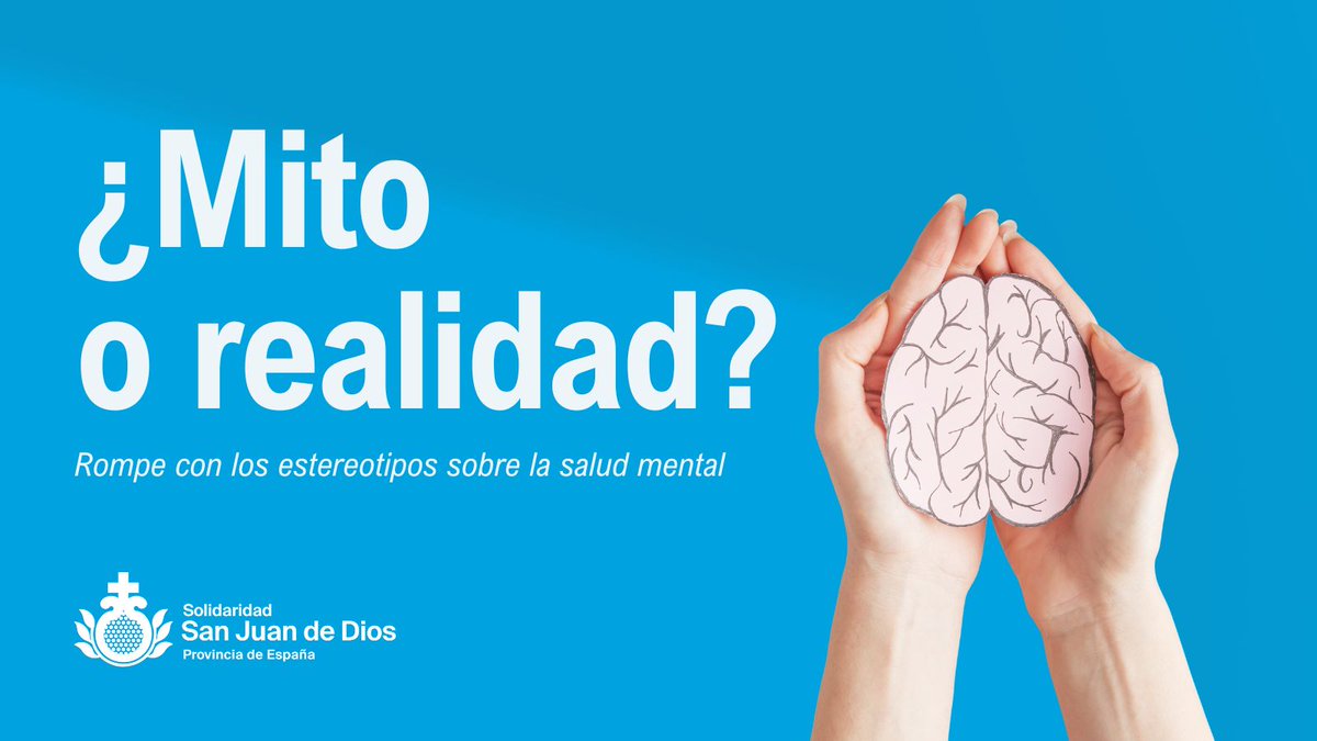 HospitalidadSJD's tweet photo. La salud mental está llena de estereotipos que generan estigma y exclusión. 🧠💙
Abrimos hilo para desmontar algunos de los mitos más comunes respaldados por datos. 👇
#SaludMentalSinEstigmas #SolidaridadSJD https://t.co/enxNR0epVm