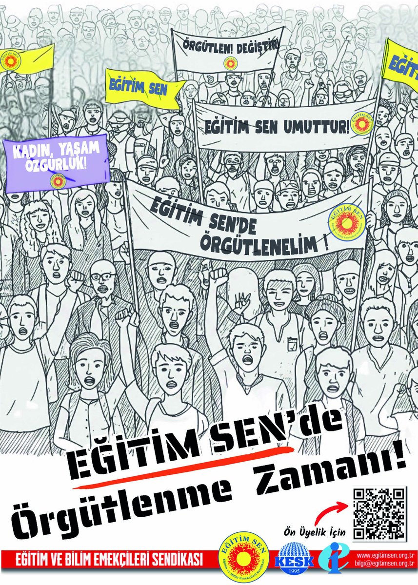 🔴Eğitim Sen'de örgütlenme zamanı!
#EğitimSendeÖrgütlenelim
egitimsen.org.tr/egitim-sende-o…