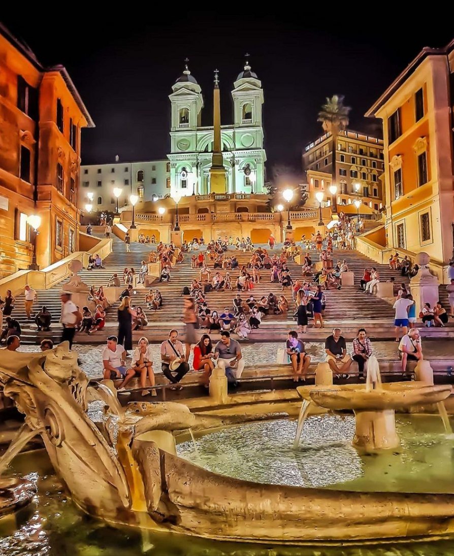 Spanish steps, Rome, Italy