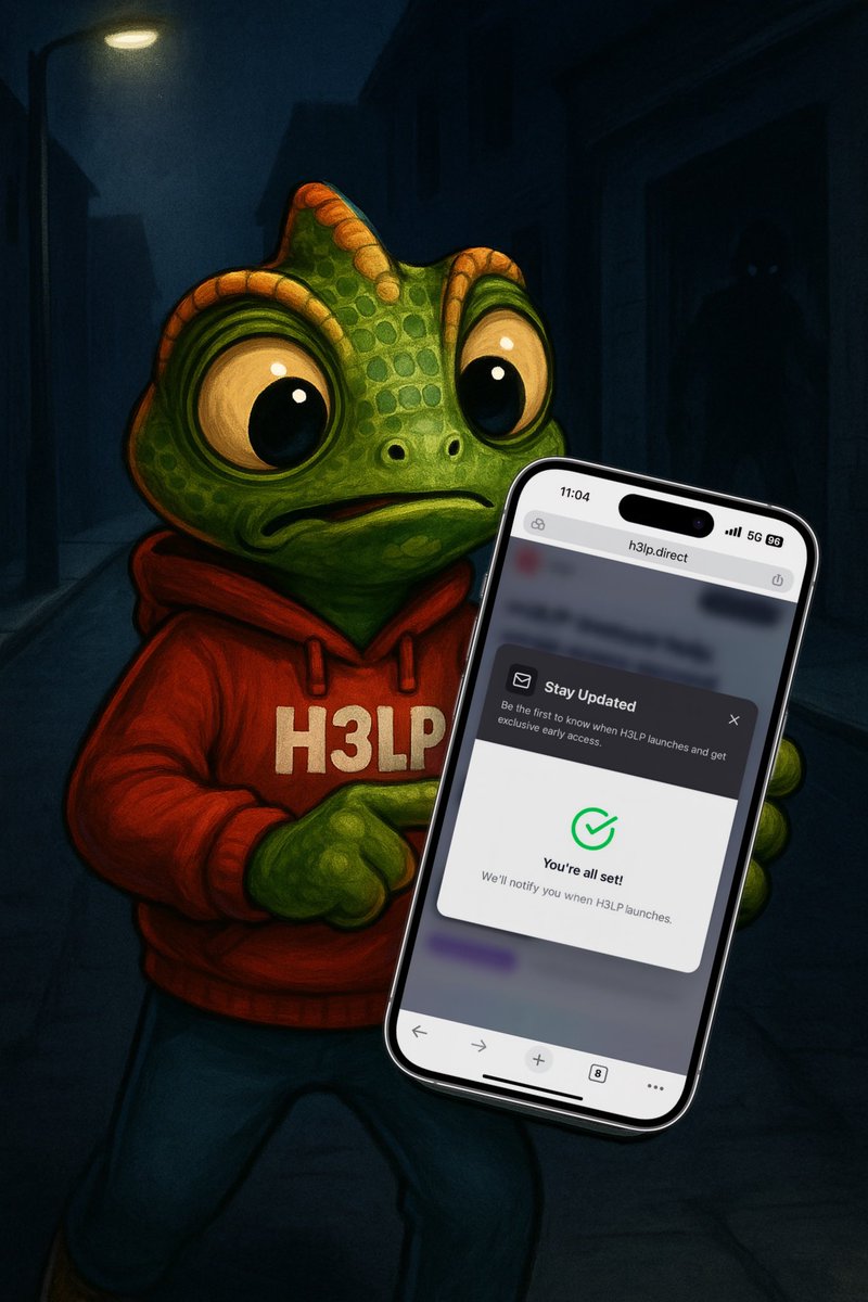 Stay updated on H3LP! 📱

👉 Subscribe at h3lp.direct for launch news &amp; updates. 🔧 First test version Monday, aiming for App Store &amp; Google Play soon.

#H3LP #StaySafe #AppLaunch