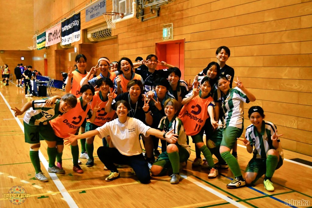 ftsl_taki's tweet photo. 勝ちました！！！
新加入#8あんなと#11ここあ！
学生コンビが魅せてくれましたっ！！
全員が戦力。残り3戦。絶対優勝します！ https://t.co/2kyZavEB5H