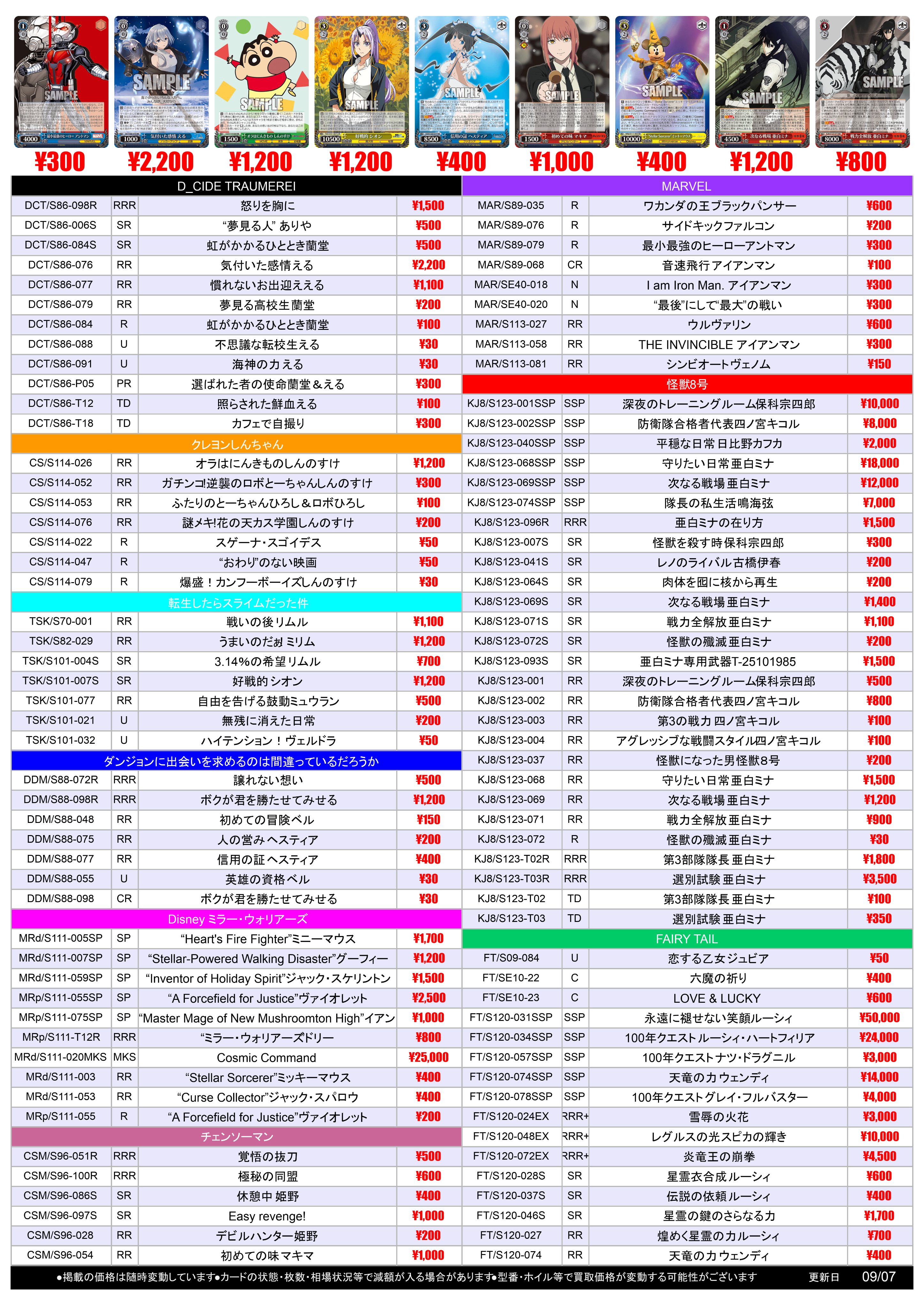 福福トレカ ヴァイスシュヴァルツ/ヴァイスシュヴァルツロゼ on