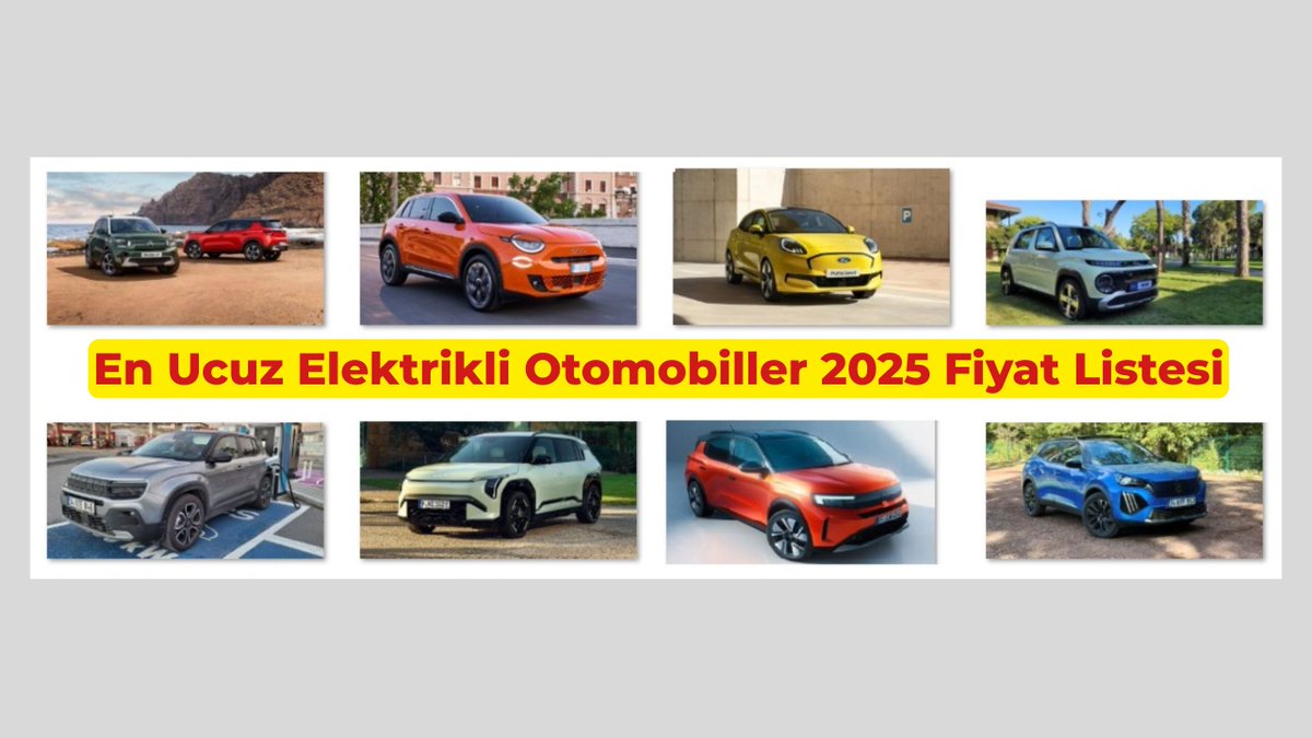 🚗⚡Elektrikli otomobil almayı düşünenler için merak edilen soru:
👉 2025’in en ucuz elektrikli otomobili hangisi?
Fiyat listesi ve modeller burada 👇

vidyoto.com/en-ucuz-elektr…

#ElektrikliOtomobil
#OtomobilHaberleri
#2025Arabalar
#AraçFiyatları
#ElektrikliAraç