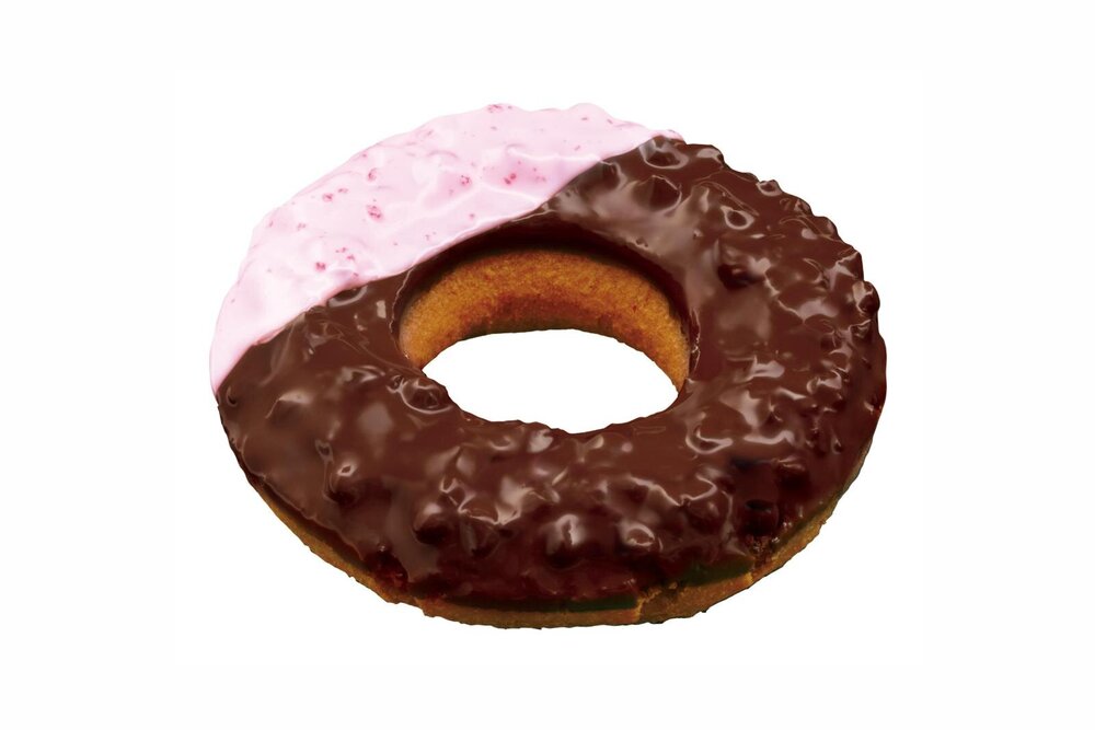 ミスタードーナツ×ブラックサンダー、ハロウィン限定“ザクザク食感”チョコドーナツ - fashion-press.net/news/137937