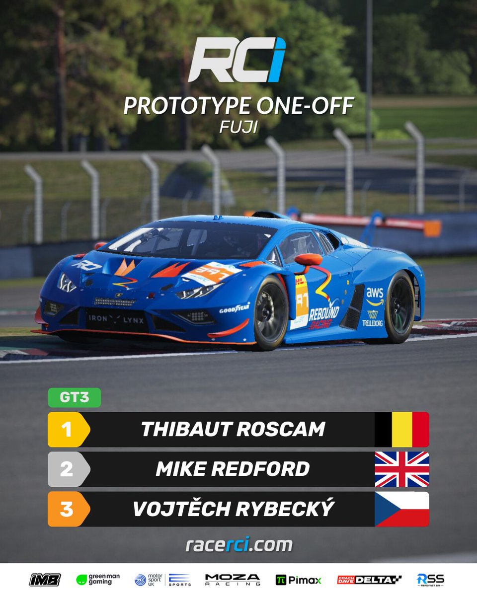 Another LMU one off in the books and these are your podium sitters🍾 

Next up on <a href="/lemansultimate/">Le Mans Ultimate</a> we have the Multi-Sprint Series Season 3 starting September 19th🏎️ 

Sign up now✏️ 
racerci.com/championships/…