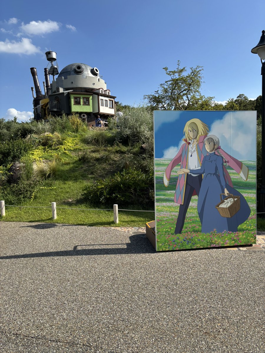 Falco_gr's tweet image. سعيده اني حققت وحده من احلامي وزرت GHIBLI PARK 💜