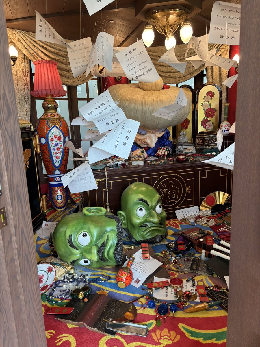 Falco_gr's tweet image. سعيده اني حققت وحده من احلامي وزرت GHIBLI PARK 💜