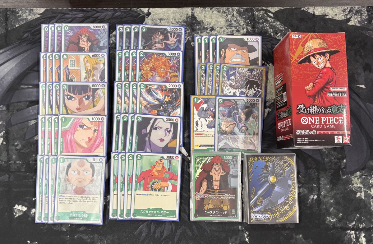 treasurefalival's tweet photo. 第17回 トレジャーふぁーりばる 3on3 〜あの頃のワンピースカード〜

🥇優勝🥇

「プレメモ部」

マスターさん
バルディッシュさん
ジントさん

おめでとうございます🎊

#トレふぁり https://t.co/u5TzpYZd0I