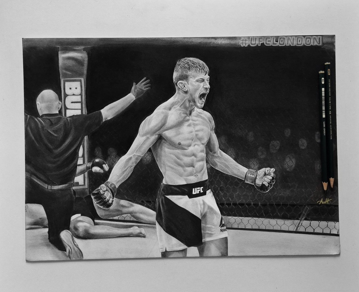 athartwork's tweet photo. A throwback to 2016 when @Arnoldbfa won his first fight in the @ufc on home soil. Can't wait to see him return to the octagon 🔥 https://t.co/HfO4RtzSB3