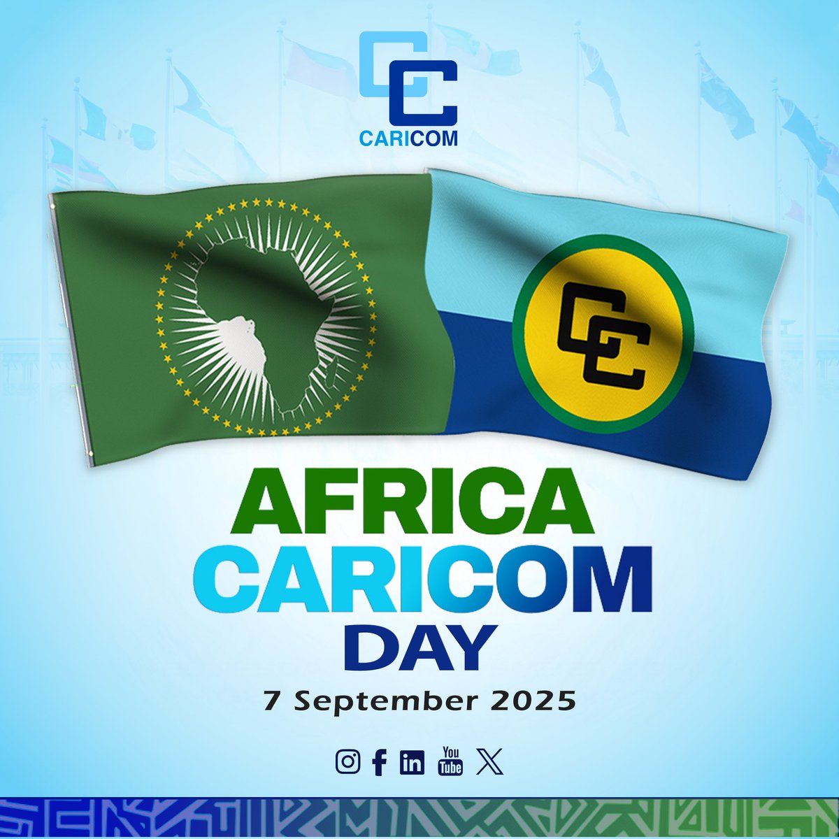 Happy Africa-CARICOM Day! We thank the government and people of Ethiopia for hosting the first in- person summit of Heads of Govt of both regions.