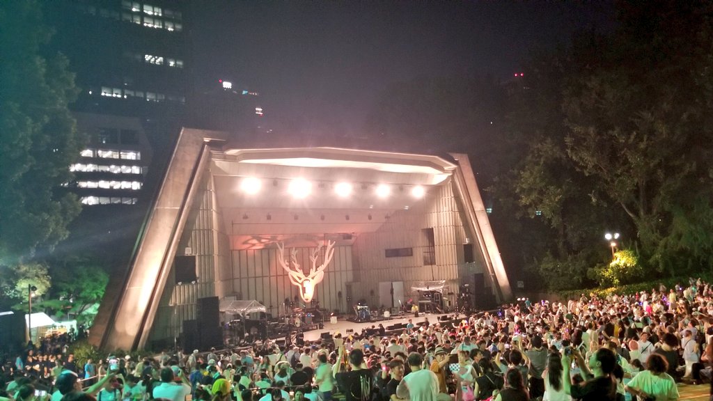 Tetsuo_Hiraga's tweet photo. 【予告】3周年のラブボンから幾度となく伝説を残してきた野音。改修前最後の【大塚 愛 LOVE IS BORN ～22nd Anniversary 2025～】ライブレポ担当します！

終演後にお会いしたら、3周年の頃から変わらず「出た！」と迎えてくれたので笑、当時の���音も振り返りつつ「出た！」って感じの記事書きます！ https://t.co/7oegk3zEMw