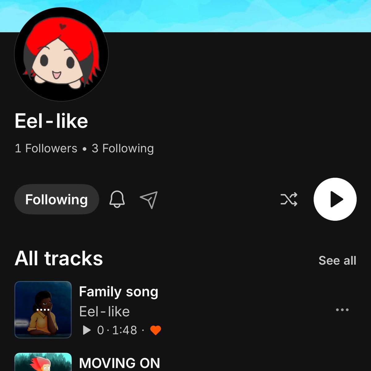 FamiliKuchi's tweet photo. @EEL_LIKEE I have followed you on Soundcloud, yaaaay😄🥳

It’s funny &amp; an honored you using my Chibi Douglas fanart as your profile photo😊👏

(Nothing to see at my account for now though😅) https://t.co/72RU9Fax1J