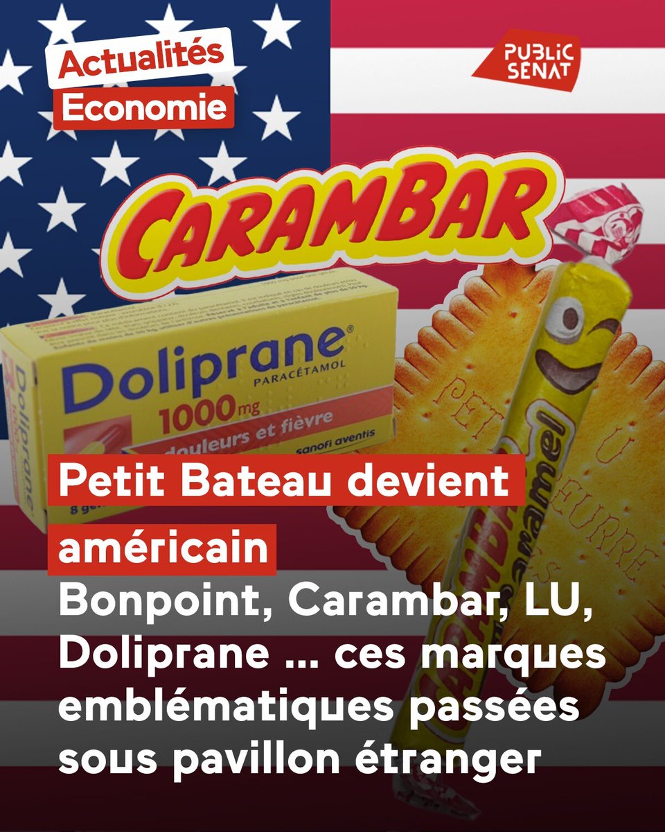 ⛵ Lancée en 1920, la marque de vêtements pour enfants Petit Bateau est rachetée par le groupe Regent, déjà propriétaire de DIM. Depuis une vingtaine d’années, de nombreuses marques tricolores sont tombées entre les mains de multinationales étrangères, souvent américaines ou