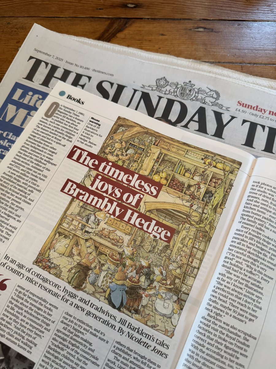 45 years to the day since our first feature in the Sunday Times, and we’re back! <a href="/thetimes/">The Times and The Sunday Times</a>