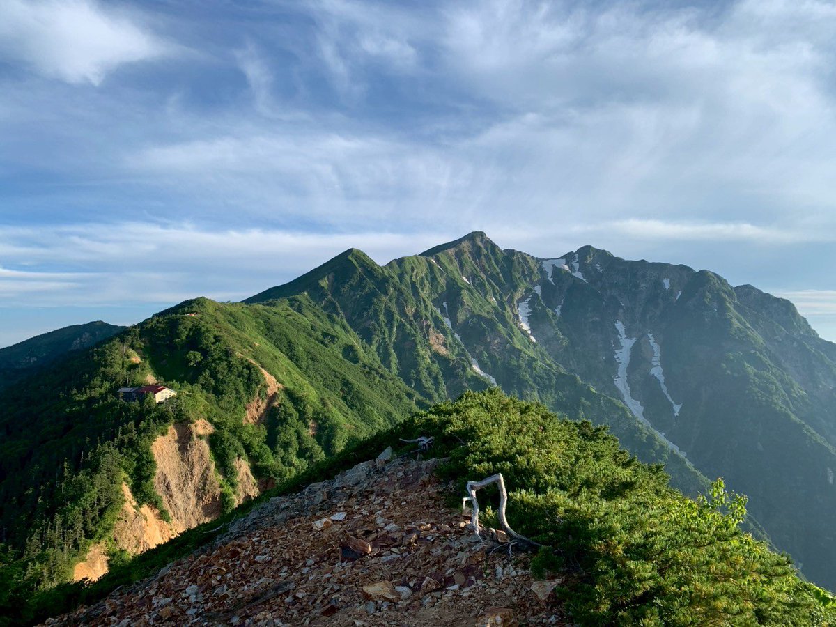 htagawa0279's tweet photo. 鹿島槍ヶ岳に登りました。 https://t.co/cIDQyraoCN