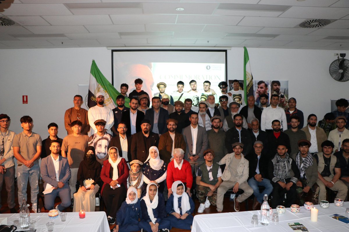 MFoundationAus's tweet photo. مراسم یادبود شهدا و گردهمایی «تقویت اعتماد و همبستگی برای آینده افغانستان»
-
شنبه، ۶ سپتمبر ۲۰۲۵ – نیوکسل، نیو ساوت ویلز، استرالیا
-
به‌مناسبت بیست‌وچهارمین سالگرد شهادت قهرمان ملی افغانستان احمدشاه مسعود، چهاردهمین سالگرد شهادت رئیس‌جمهور فقید کشور استاد برهان‌الدین ربانی و ۱/۴ https://t.co/cXg8AVsfzH