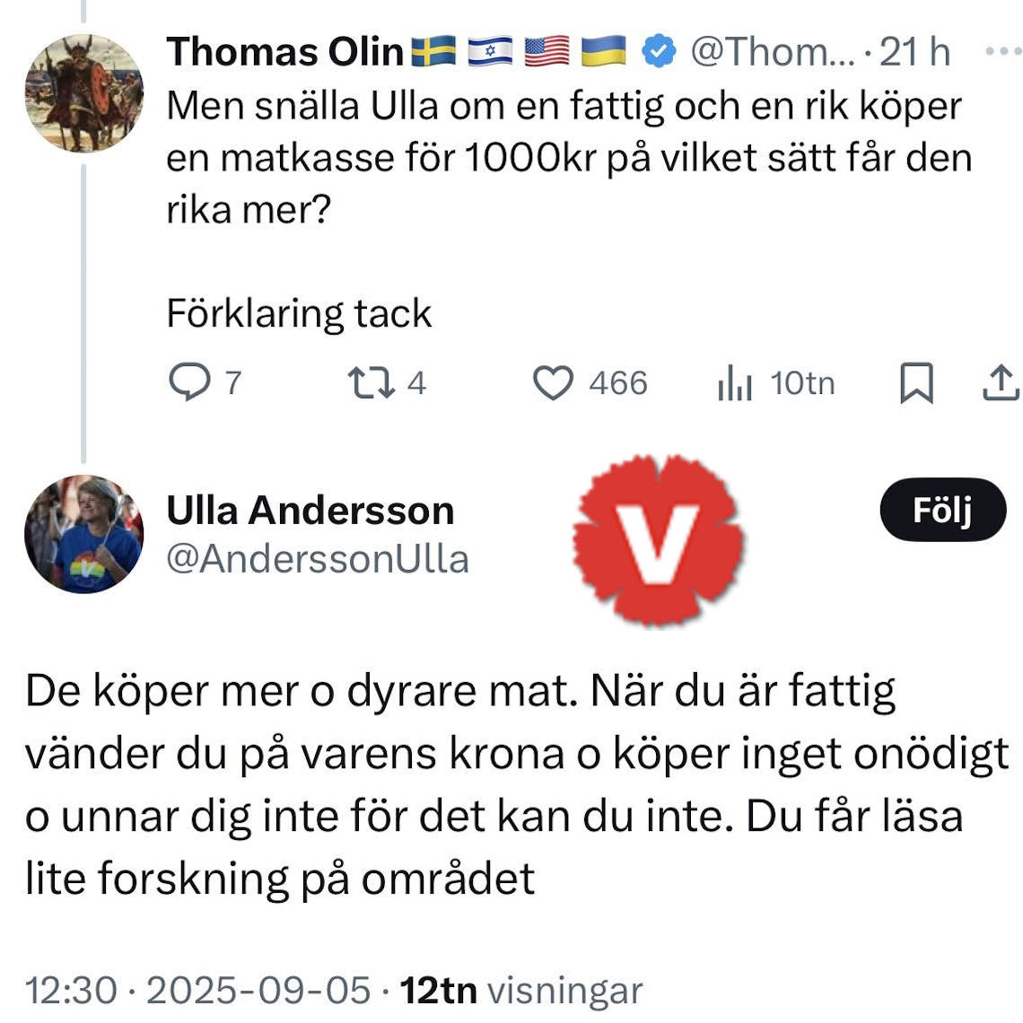 Vänstern å ekonomi har aldrig fungerat 🤣
.