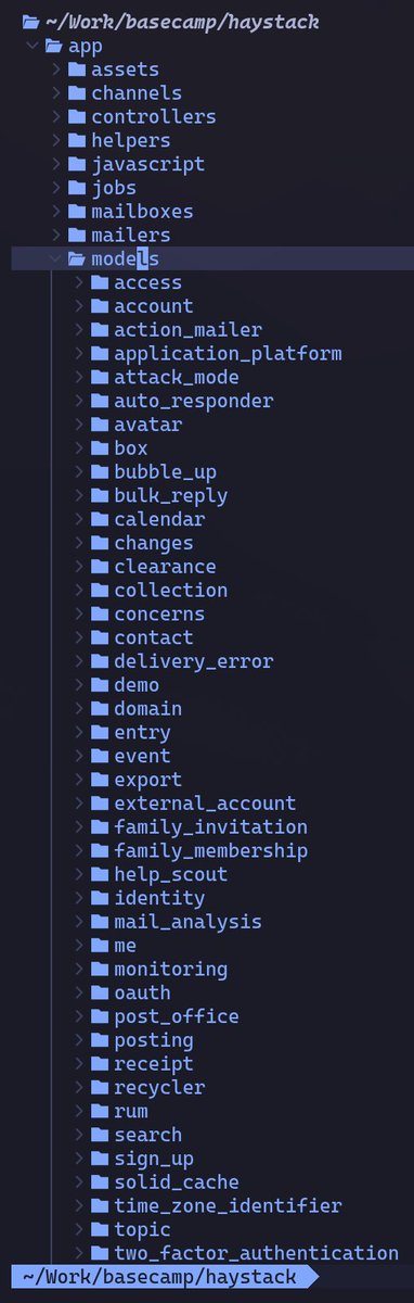 <a href="/saiqulhaq/">Saiqul Haq</a> They're not. Just all in the glorious monolith.