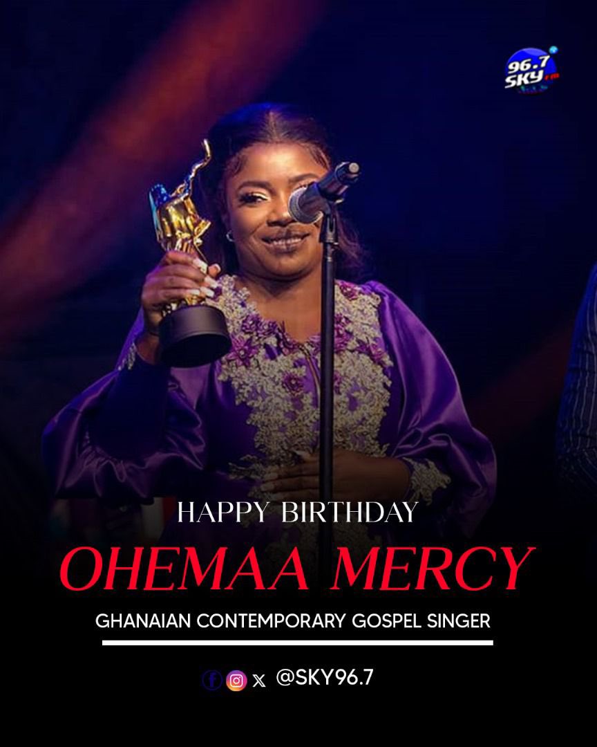 Happy Birthday, Ohemaa Mercy <a href="/OhemaaMercy/">OHEMAA MERCY</a> 🙏🎉 May your anointed songs like Adamfo Papa and  Faithful continue to bless nations! Wishing you a year of divine inspiration and impactful ministry. 💫❤️

#WeMakeItHappen