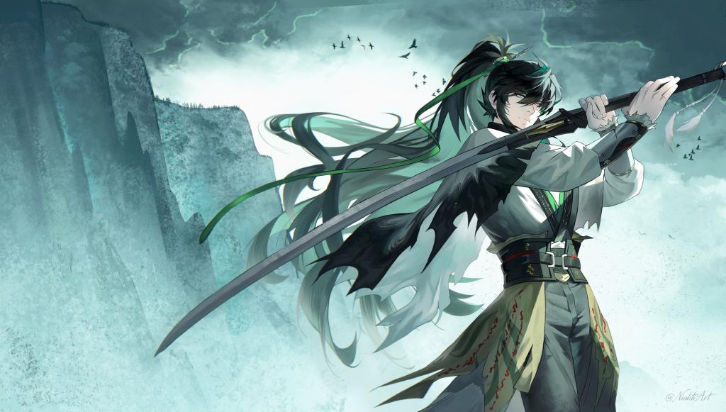 Qiuyuan Tacet Mark is on the palm of his right hand.

La Marca Tacita de Qiuyuan está en la palma de su mano derecha.

Source: StepLeaker

Art By: Niahtiart

#WutheringWaves #ユーノ #Iuno #Wutherig_waves #鳴潮 #Augusta #Lupa #弗洛洛 #Phrolova #オーガスタ #Qiuyuan