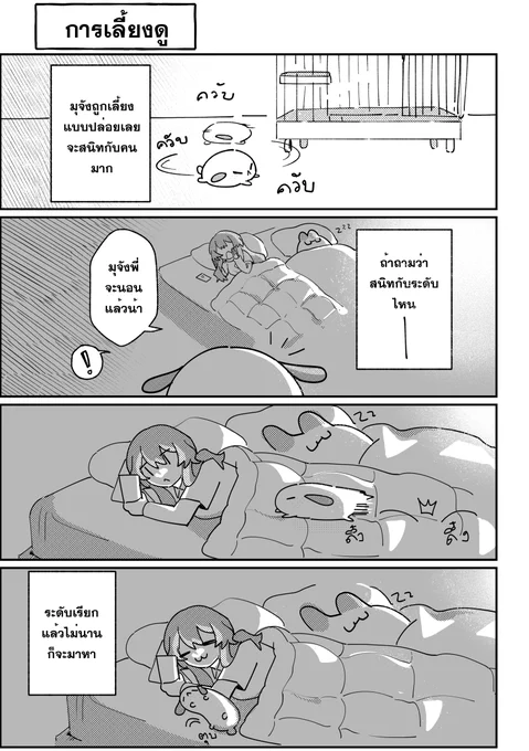 #มิกับมุ

มุจังโดนแม่บอกบ่อยมากว่าโดนเลี้ยงเสียกระต่ายหมดแล้ว55555 