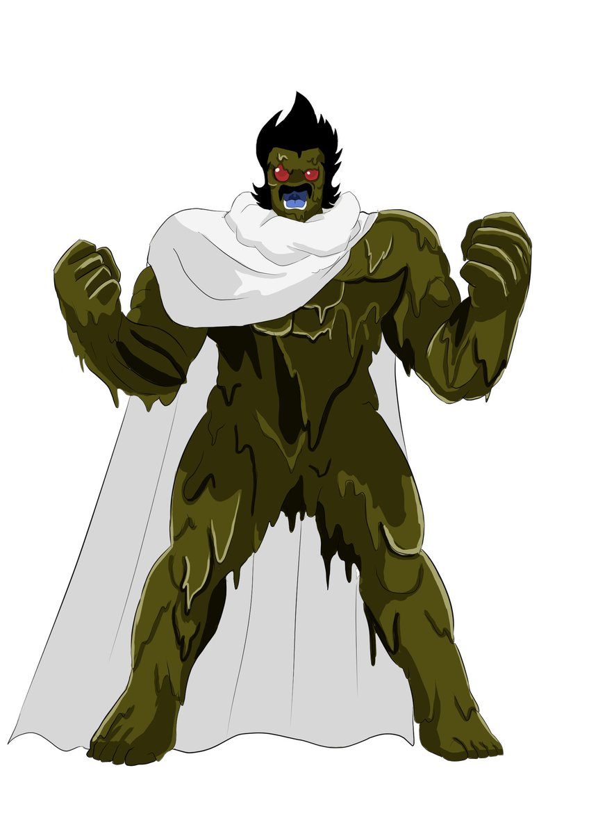誰かが得するかもしれないパラガスブラックとバイオパラガスの設定画的なやつ 