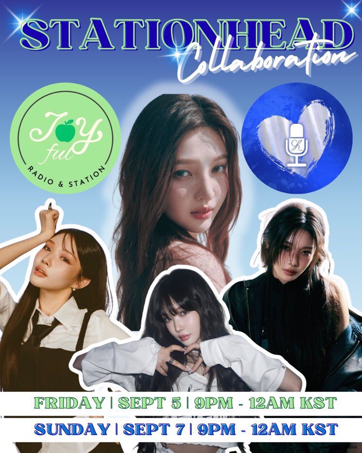 Joyful Radio & Joyful Station 💚 (@joyful_station) on Twitter photo 🔔 REMINDER 🔔
Day 2 of JOY x CHUNGHA Collab with <a href="/chungha_radio/">Chungha Radio</a> is TODAY 💚💜
🗓️ Sunday, September 7
⏰ 9PM - 12AM KST
🔗 stationhead.com/chungharadio
#CHUNGHA #청하 <a href="/CH_CHUN9HA/">청하 CHUNGHA</a>
#JOY #조이 <a href="/RVsmtown/">Red Velvet</a> 🔔 REMINDER 🔔
Day 2 of JOY x CHUNGHA Collab with <a href="/chungha_radio/">Chungha Radio</a> is TODAY 💚💜
🗓️ Sunday, September 7
⏰ 9PM - 12AM KST
🔗 stationhead.com/chungharadio
#CHUNGHA #청하 <a href="/CH_CHUN9HA/">청하 CHUNGHA</a>
#JOY #조이 <a href="/RVsmtown/">Red Velvet</a>