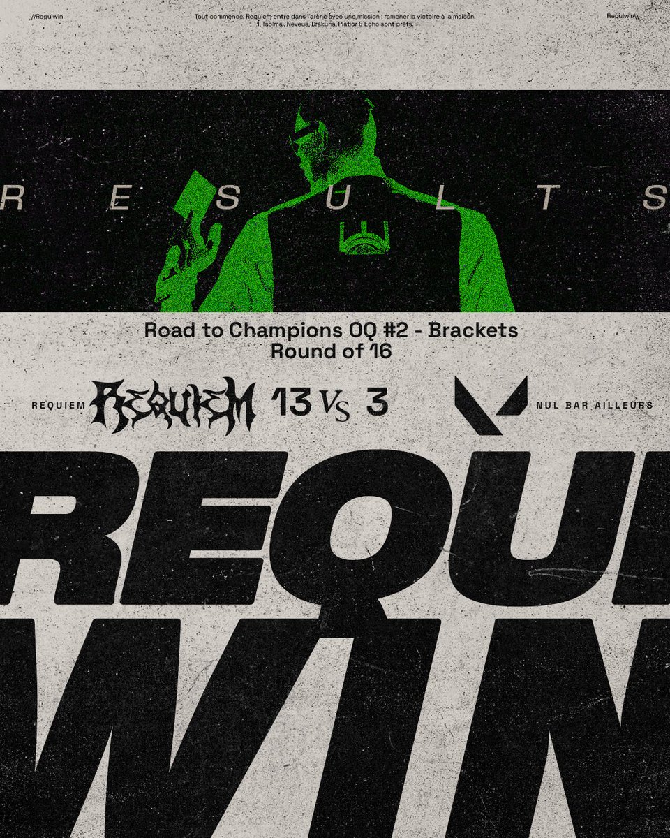 Place en Quart lock✅

#RequiWin