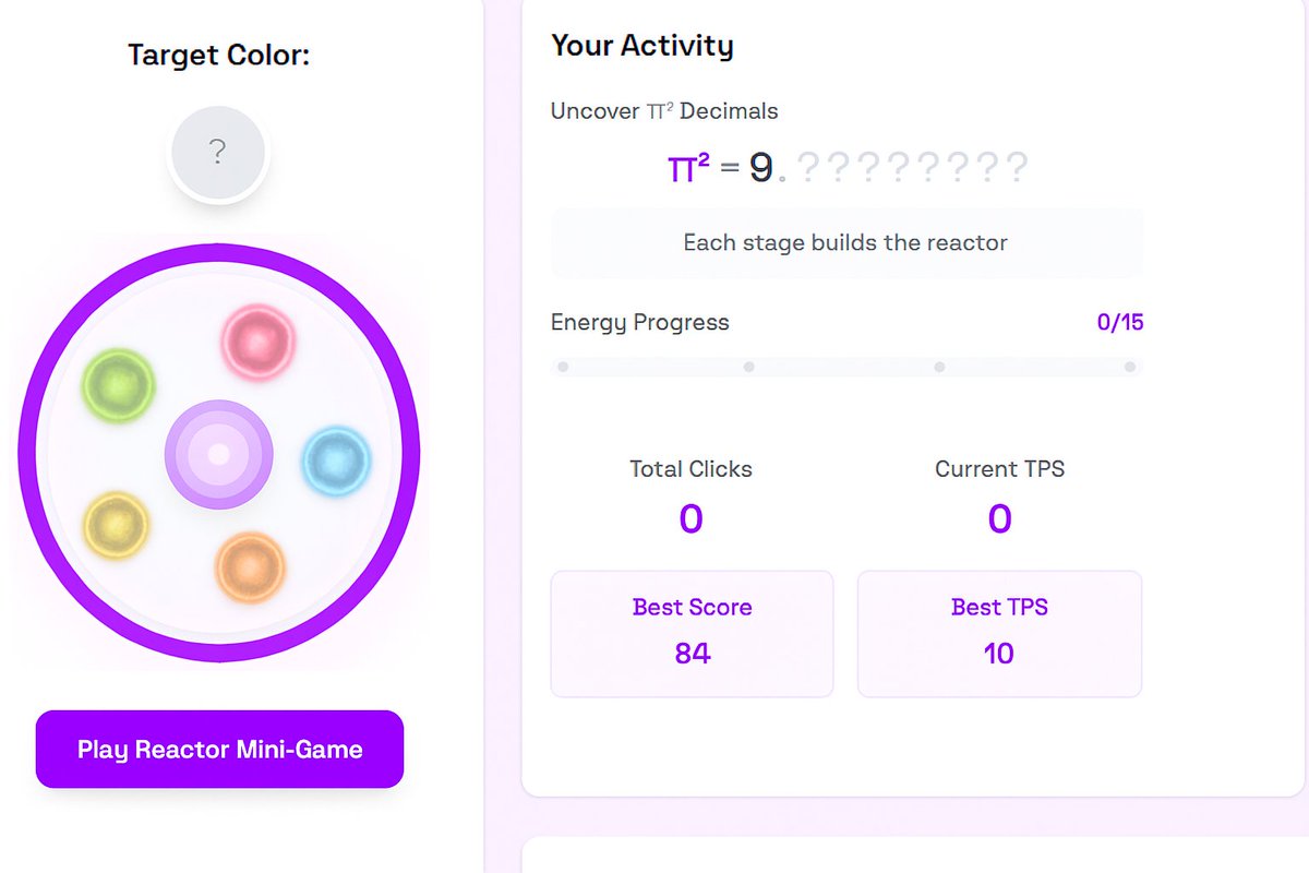 Hamid khan π² (@hamidkhan489) on Twitter photo 🔥 Reactor Game score unlocked: 84
Can you beat this TPS challenge? ⚡
<a href="/Pi_Squared_Pi2/">Pi Squared</a> #ReactorGame 🔥 Reactor Game score unlocked: 84
Can you beat this TPS challenge? ⚡
<a href="/Pi_Squared_Pi2/">Pi Squared</a> #ReactorGame