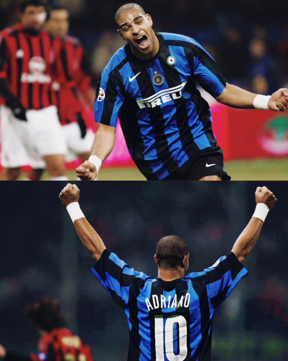 lnter1908_'s tweet image. الإمبراطور أدريانو مع إنتر : 

👕 لعب 177 مباراة.
 ⚽️ سجل 74 هدف.
 🅰️ صنع  29 هدف.
 🏆 حقق الدوري الايطالي 4 مرات .🇮🇹
 🏆 حقق السوبر الايطالي 3 مرات .🇮🇹
 🏆 حقق كأس ايطاليا مرتين .🇮🇹