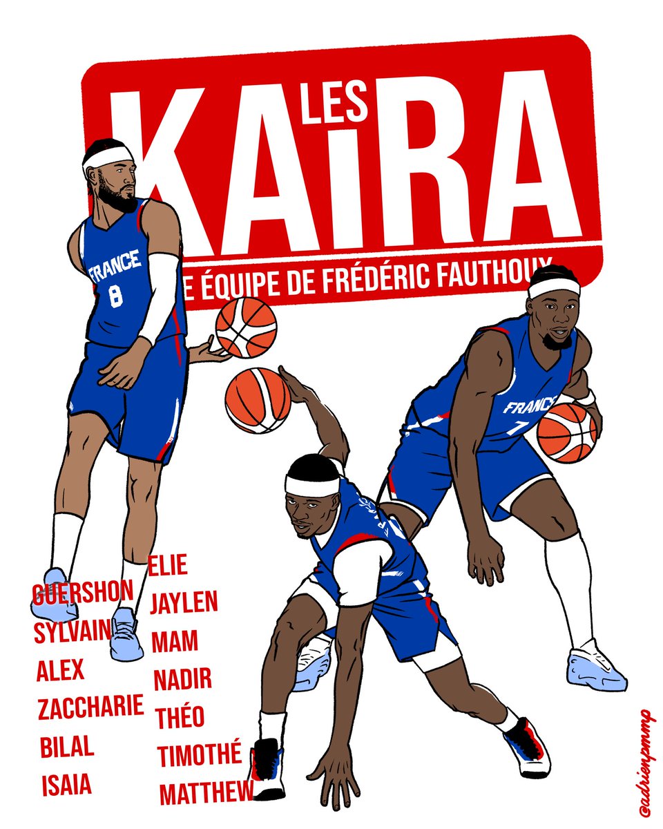 Adrien PMMP (@adrienpmmp) on Twitter photo C’est fini pour nos Kaïra de <a href="/FRABasketball/">Équipes de France de Basket</a>… c’est terrible, mais c’est formateur pour la suite! L’objectif c’est 2028! C’est fini pour nos Kaïra de <a href="/FRABasketball/">Équipes de France de Basket</a>… c’est terrible, mais c’est formateur pour la suite! L’objectif c’est 2028!