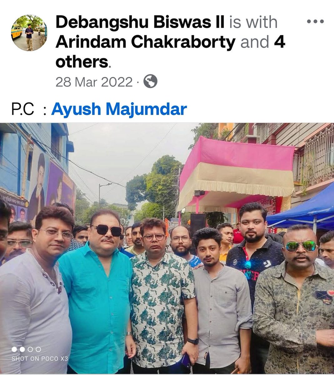 keyakahe's tweet image. Another gang r@pe right in Kolkata. As expected, one of the accused is TMC worker Debangshu. And guess what? 
Apparently he is a revenue inspector with land reforms dept, Govt of WB

Question 1: why is rape accused given job by TMC leadership ? 

Earlier Monojit of Kasba law…