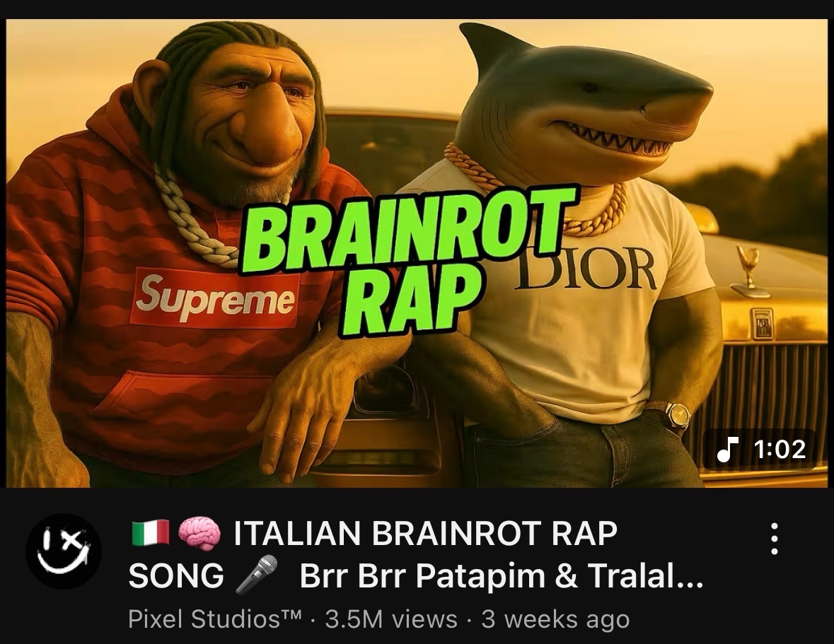 something is really wrong with my youtube algorithm