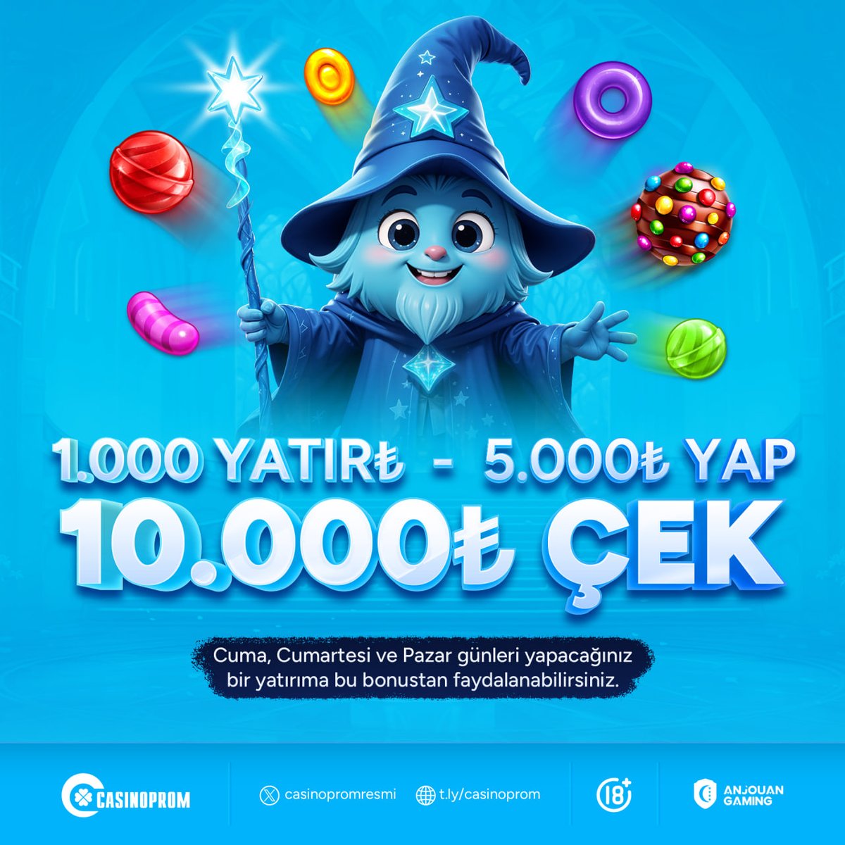 📣 1.000₺ 5 KATI YAP 10 KATI KAZAN!  📣

✨ Casinoprom efsane etkinlikleri başladı!

🎁 1000₺ Yatırımını 5.000₺ Yap Çekimini 10.000₺ Olarak Ver!