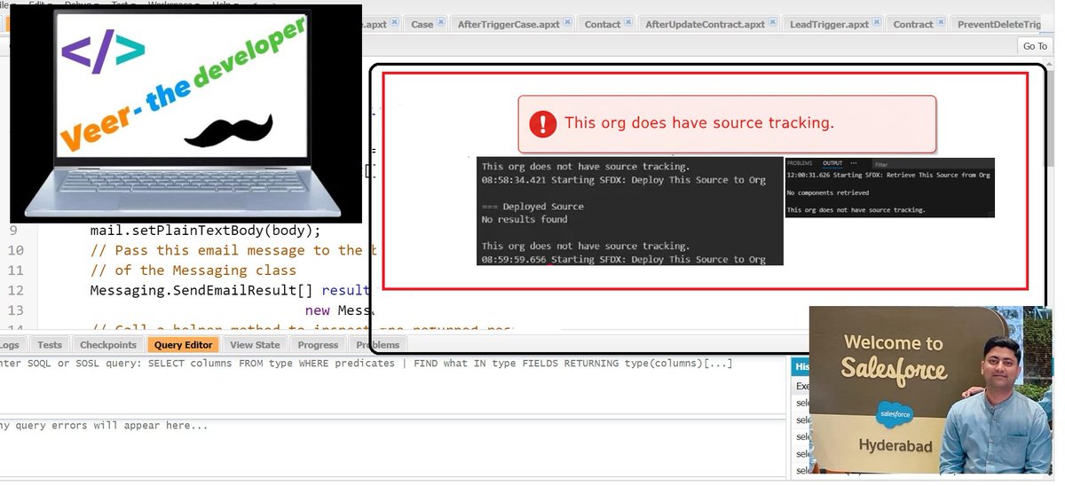 Veer_developer's tweet image. 🚨 Getting “This org does not have source tracking” in #Salesforce VS Code?

👉 It happens in sandboxes/prod (only scratch orgs support tracking).
📹 Full guide: youtu.be/aJxItrF_-oU

#SalesforceDev #SFDX #VSCode #salesforce #lwc #lightningwebcomponent #javascript #callback