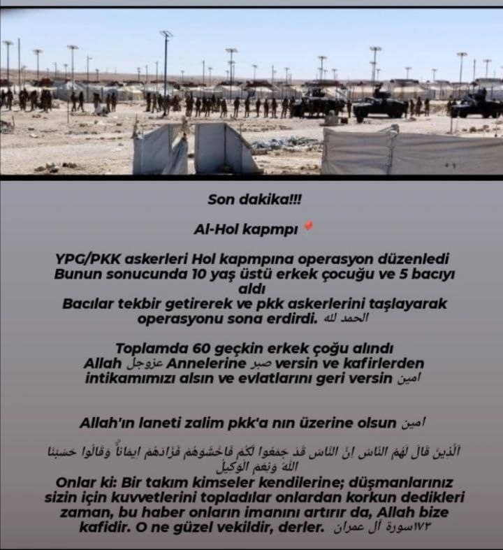 Rabbim tum esirlerin esaret bağını çöz amin