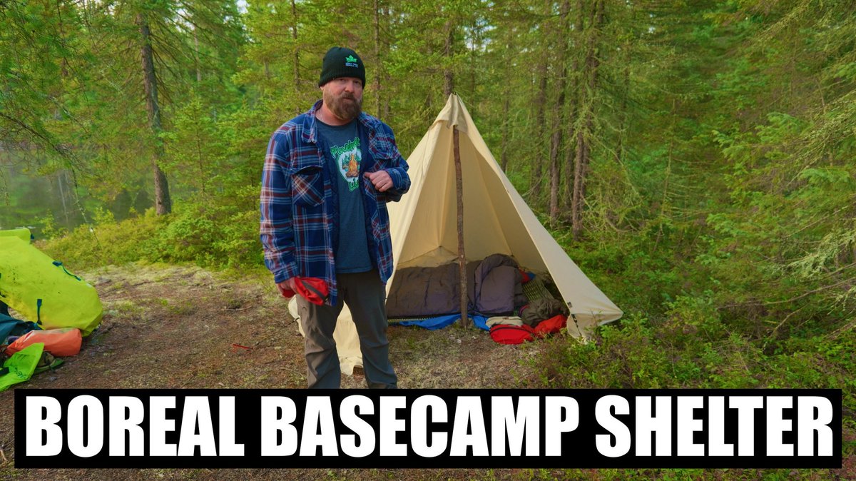 Hand made in Northern Ontario right here in <a href="/GreaterSudbury/">Greater Sudbury</a> I give you an update on the Lasci Outdoors Boreal Basecamp Tent Shelter. Watch it here 👉🏻 youtu.be/LrPuuNtTmoo?si…